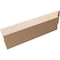 Ekena Millwork 6in. W x 4in. H x 24in. L Burlington Woodgrain TimberThane Rafter Tail, Primed Tan RFTUR06X04X24BURRCPR - alternate 3